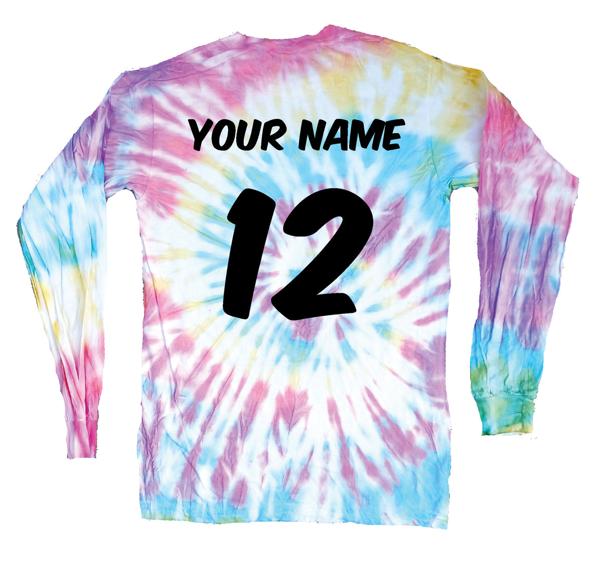 VOLLEYBALL LIFE Tie-Dye Long Sleeve Shirt