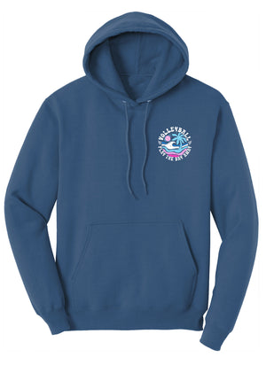 PLAY THE DAY AWAY VOLLEYBALL HOODED SWEATSHIRT