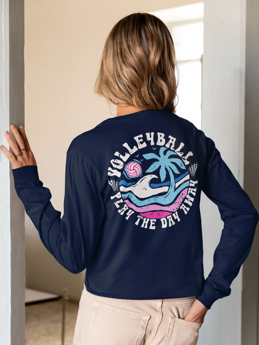 PLAY THE DAY AWAY VOLLEYBALL LONG SLEEVE