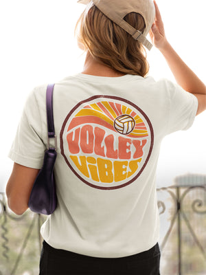 VOLLEY VIBES VOLLEYBALL T-SHIRT