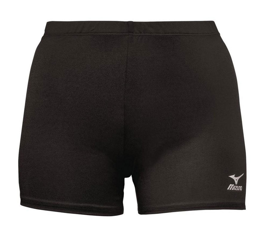 Mizuno Women's Core Vortex Volleyball Shorts in Navy Blue & Black Spandex - Spandex  Shorts in 4 inseam - Lots of Colors & Styles